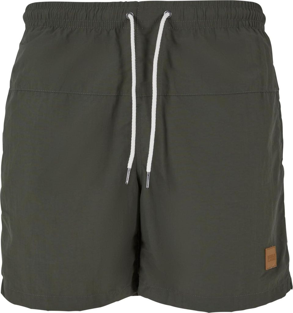 Urban Classics Badehose für Männer Shorts Conuck olive L Produktbild 
