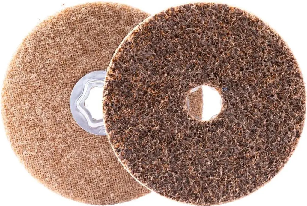 Abrasif non-tissé dur COMBICLICK 125 mm grain 100 pour finition inox