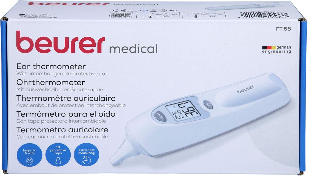Ušní teploměr Beurer FT 58 Obrázek produktu 35