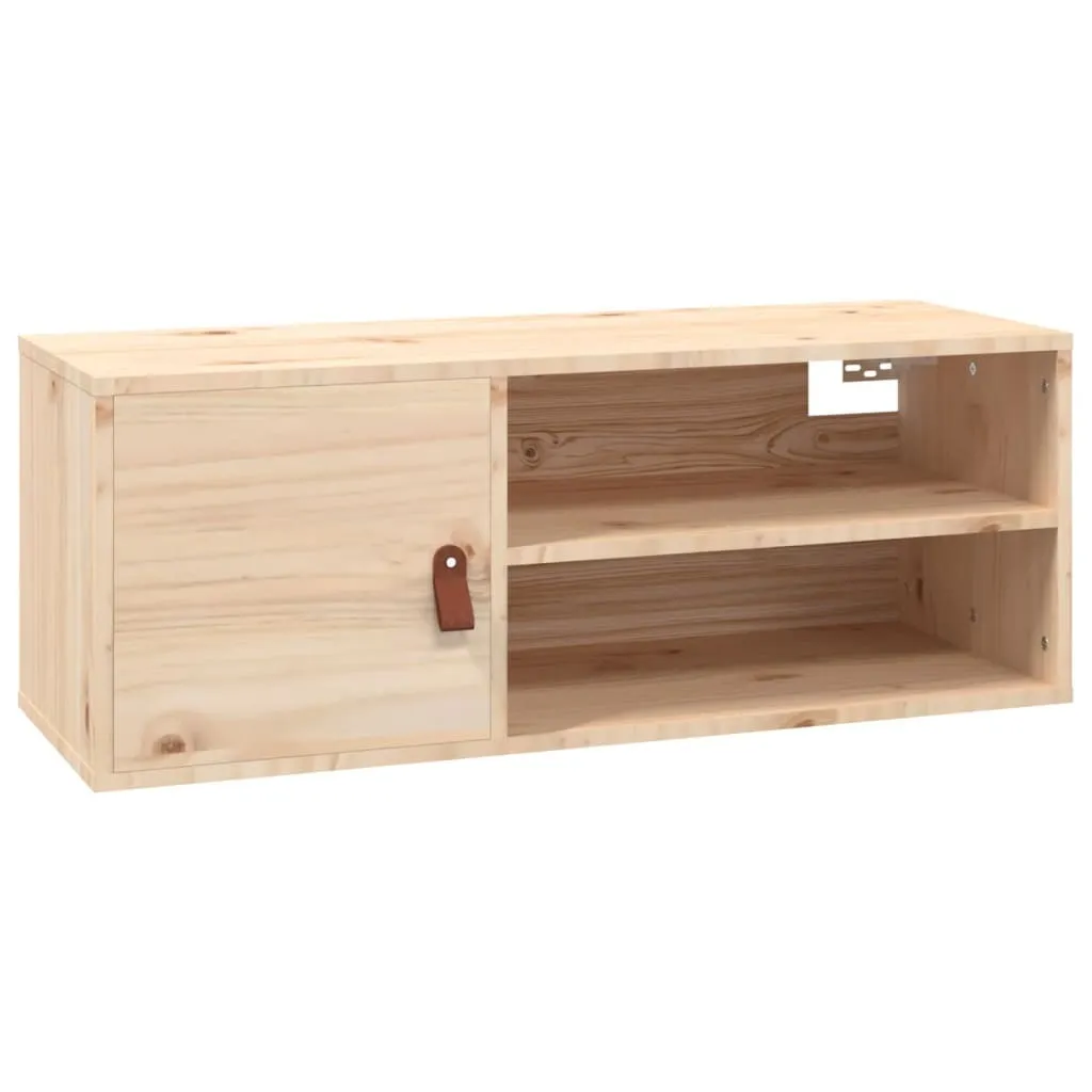 Pensile Legno Pino 80x30x30 - Armadietto a Muro Salvaspazio vidaXL