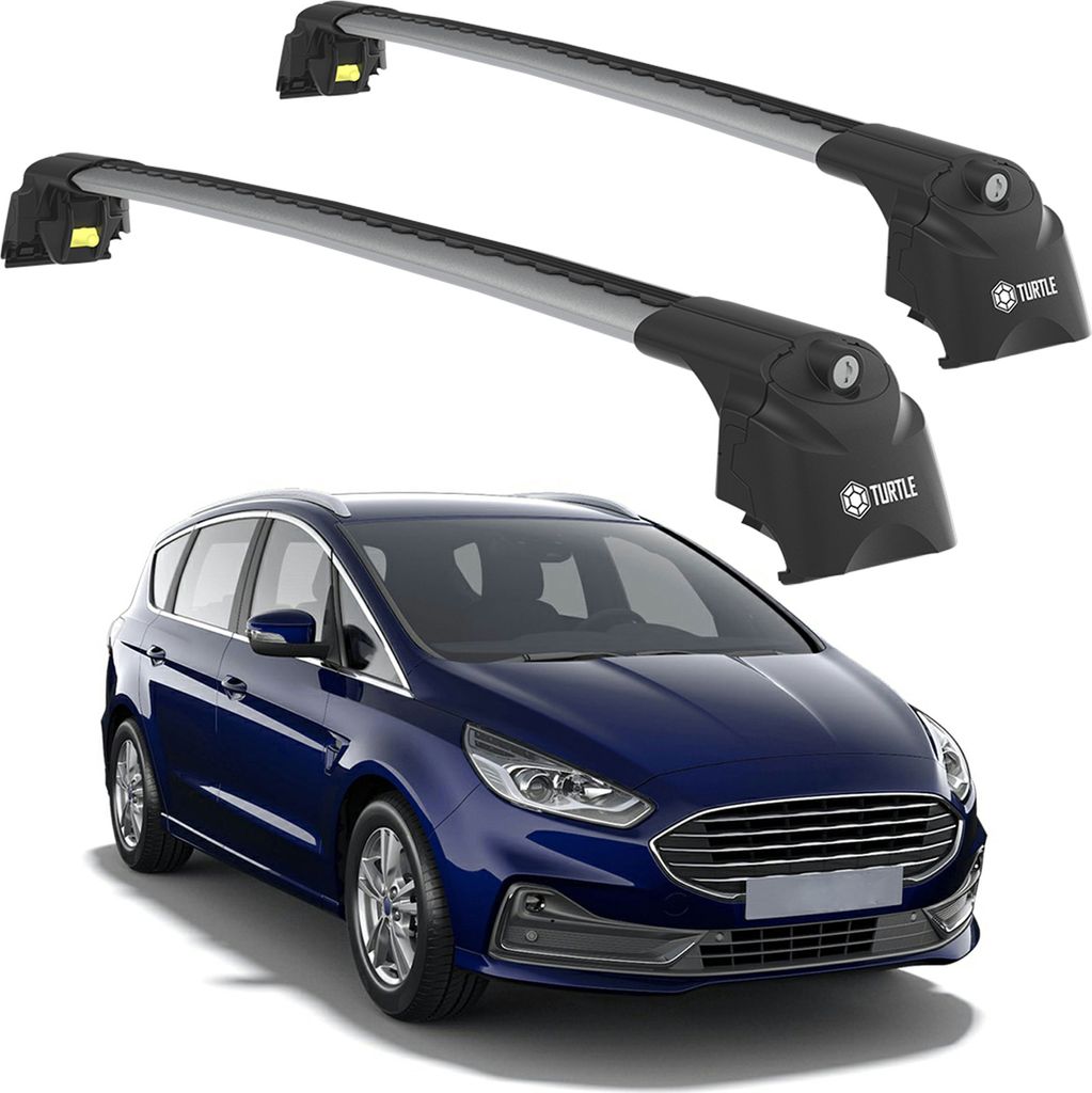 TURTLE STREŠNÝ NOSIČ AIR-2 , Silver FORD S-MAX ALL 2015 - Obrázok produktu 1