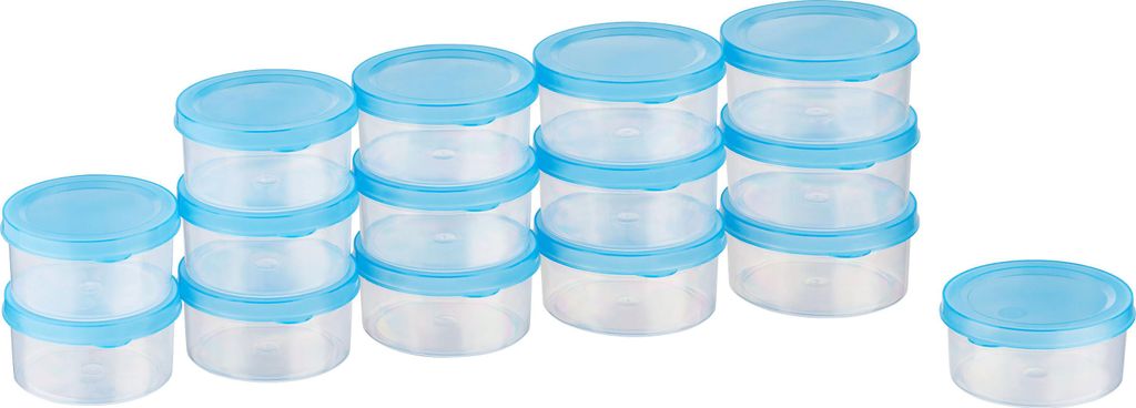 MiraHome Gefrierdosen Sets Transparent Blau – Vorratsdosen mit Deckel Luftdicht zur Aufbewahrung & Organisation für Lebensmittel – Austrian Qu...