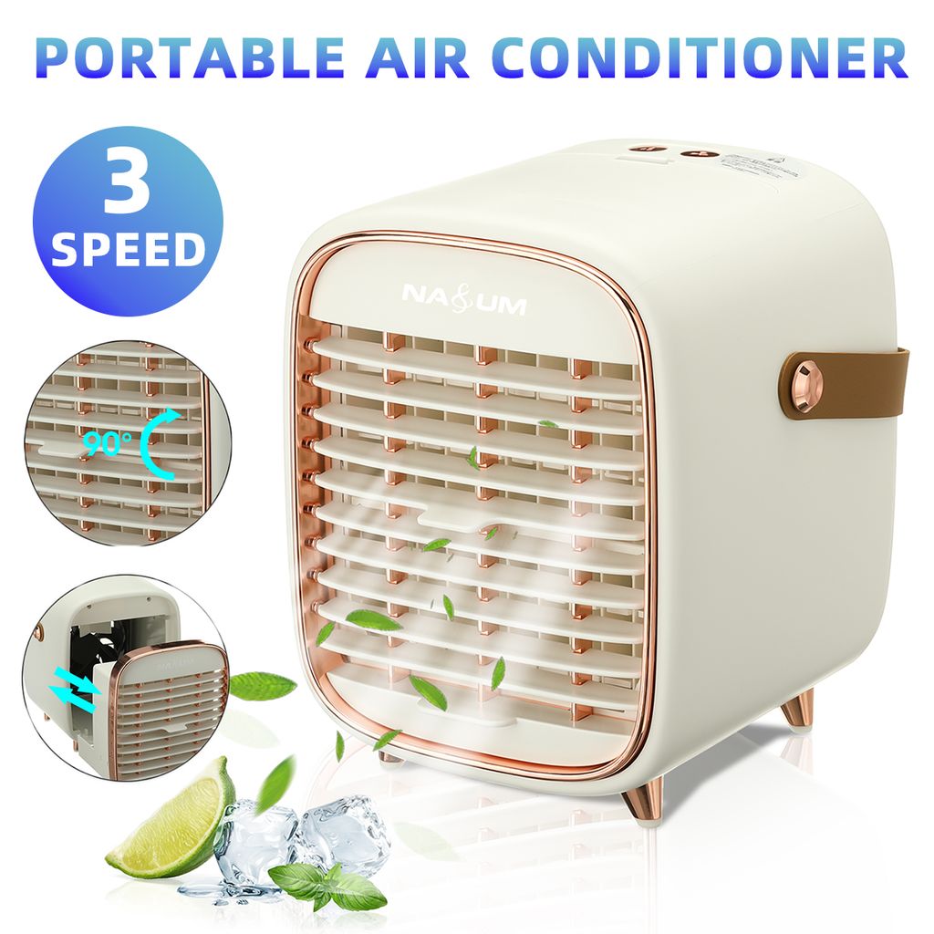 Air Cooler Mini Luftkühler Ventilator Klimaanlage Luftreiniger Mobil Conditioner 