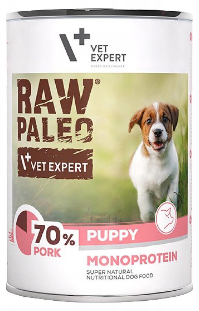 RAW PAO Puppy Monoprotein Pork - nourriture humide pour Image du produit 