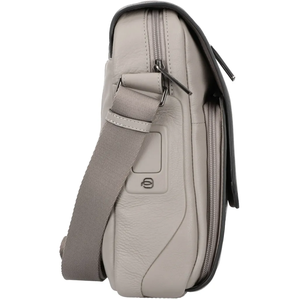 Porte-documents A4 Piquadro CA4639AO Gris en cuir véritable de luxe