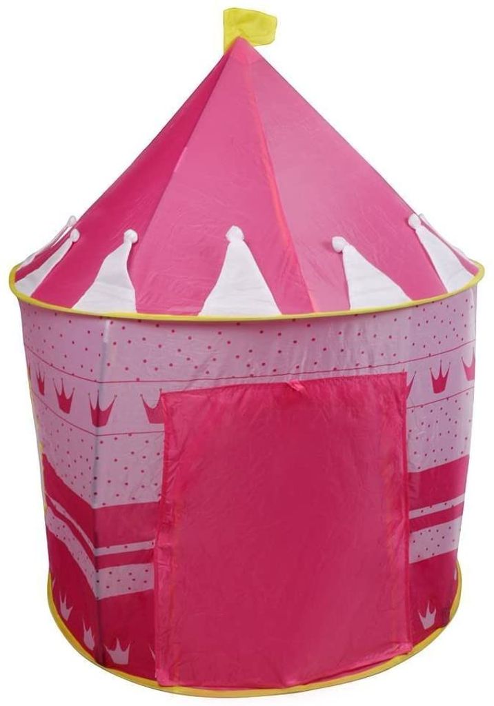 Kinder zelt Spielzelt Spielhaus Prinzessin Kinder Schlosszelt Rot Tent 
