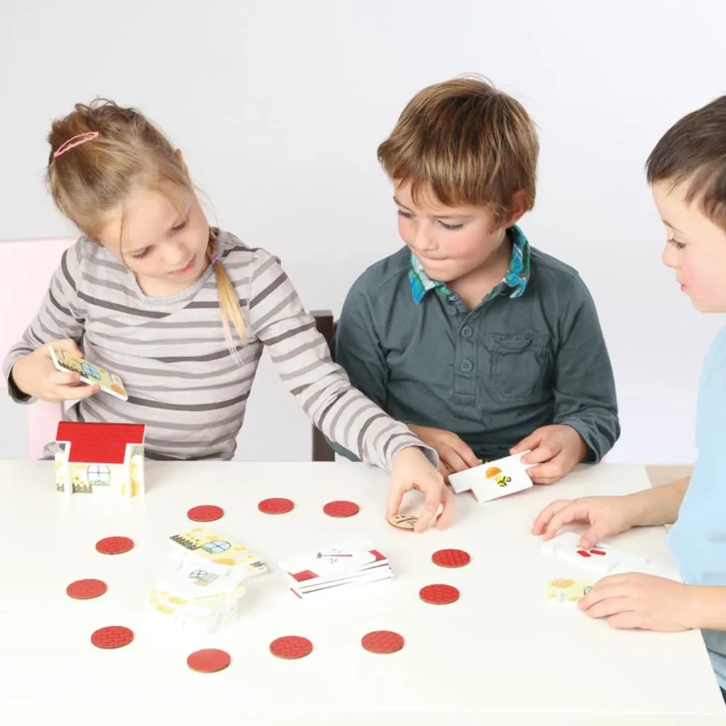 Beleduc Smart Builders Jeu Construction pour Apprendre les Formes Bois - 4