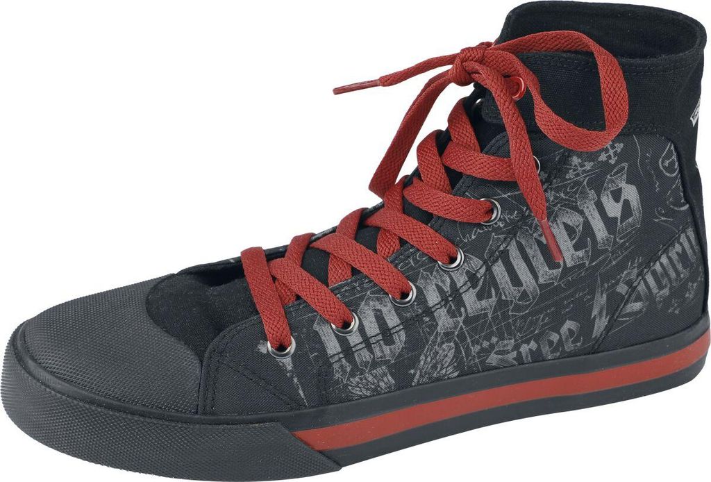 Rock Rebel by EMP Uni schwarze Sneaker EU36