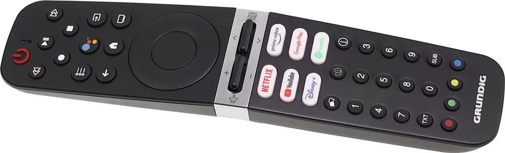 Grundig VS2187R2 Telecomando Originale per TV 4K GGU e GUB Series