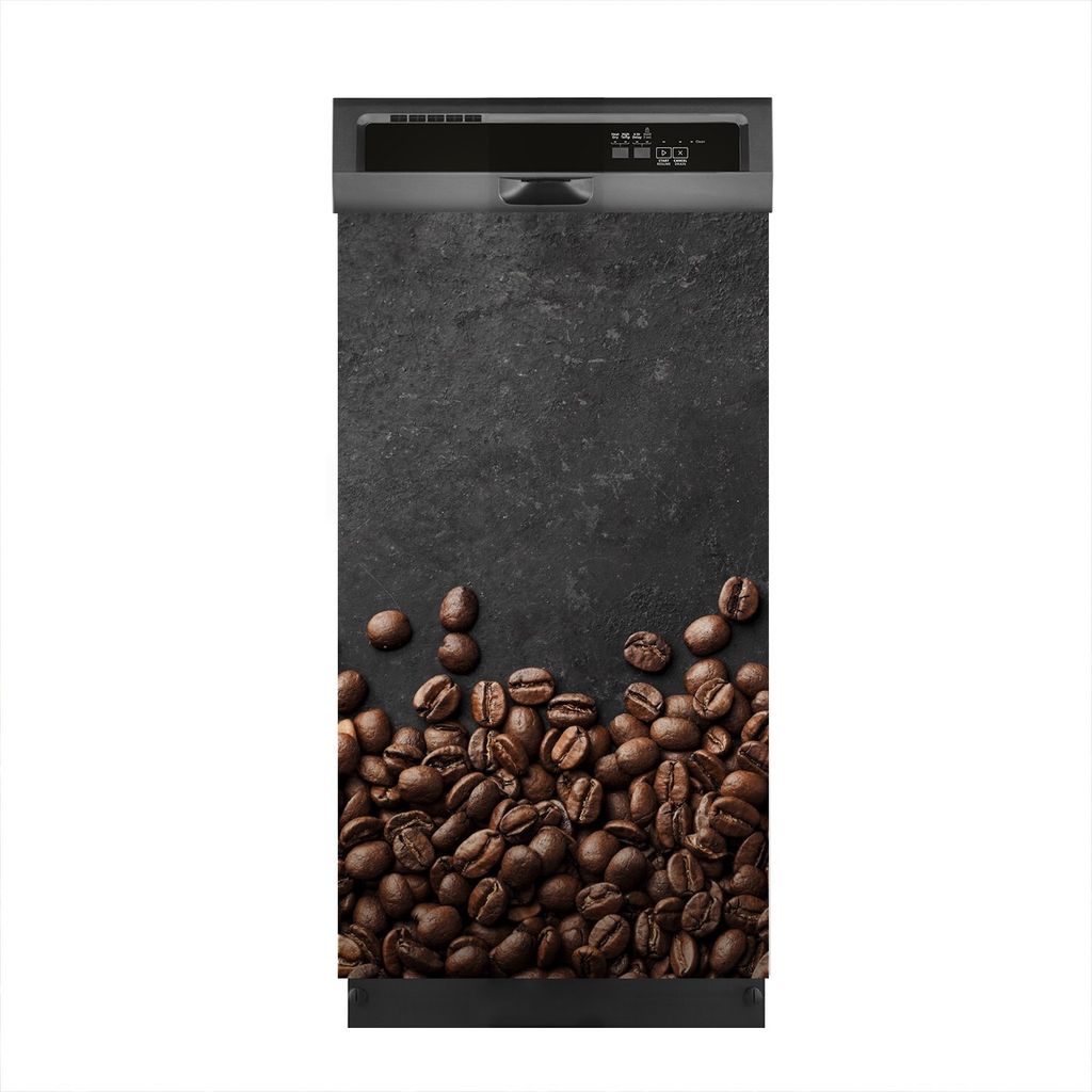 Magnete Dekorative 45x80 cm Küche Magnetmatte Spülmaschine - Kaffee Coffee Bohnen