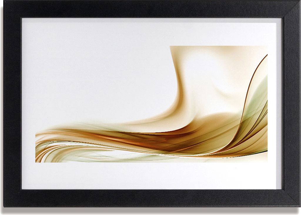 Bild 30x20 MDF-Rahmen Wandkunst Abstraction Graphics