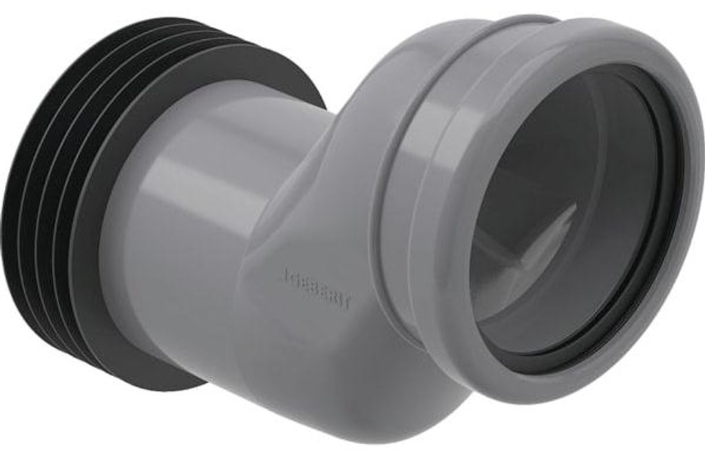 Geberit Set Anschlussstutzen für Wand-WC 5 cm etagiert Produktbild 