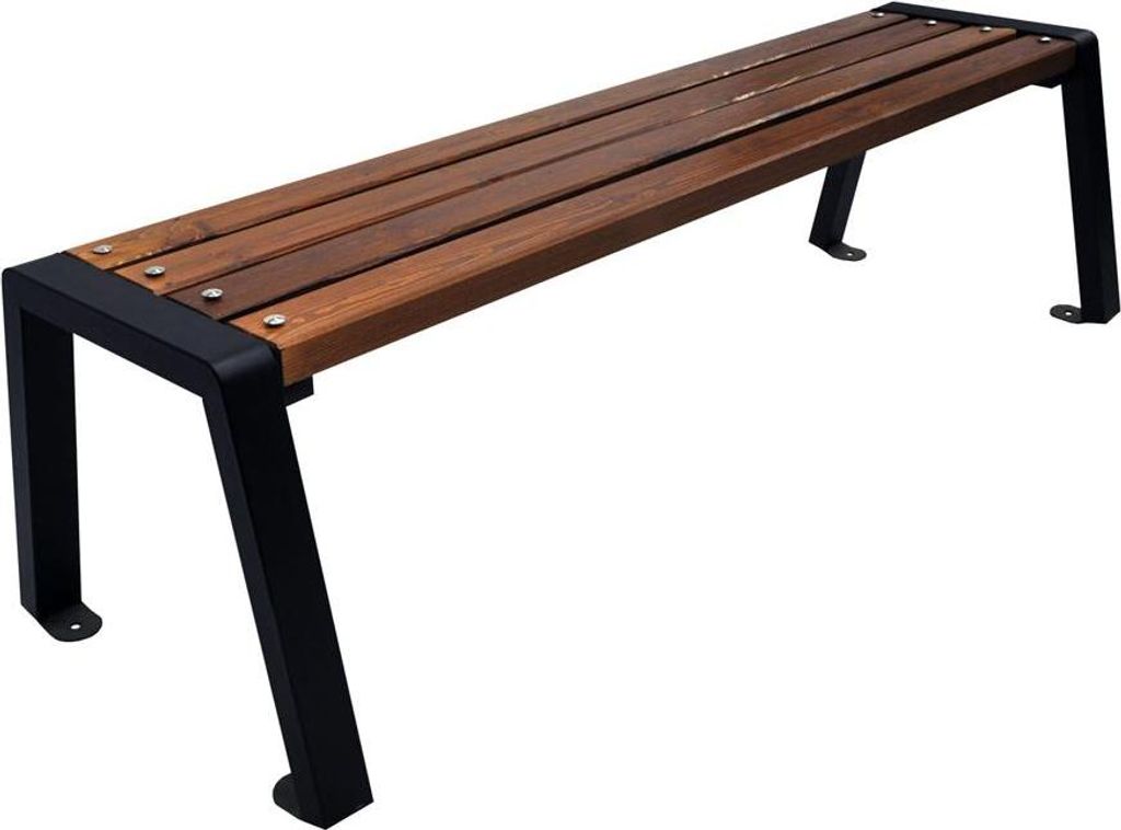 Moderno Ohne Rückenlehne Teak 175 cm