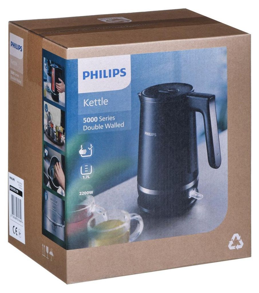 Czajnik dwuścienny Philips | HD9395/90 | Elektryczny | 2200 Immagine del prodotto 