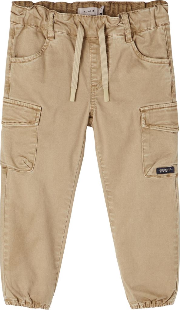 NAME IT Jungen Cargo Jeans Hose Twill Jogger Pants mit Gummizug NMMBEN Größe: