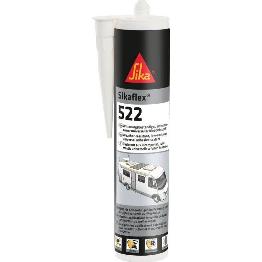 Sikaflex-522 oceľovo sivá, 300 ml UV stabilný tmel Obrázok produktu 