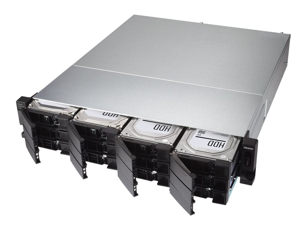 QNAP TL-R1200C-RP, HDD / SSD-Gehäuse, 2.5/3.5", Serial ATA Produktbild 