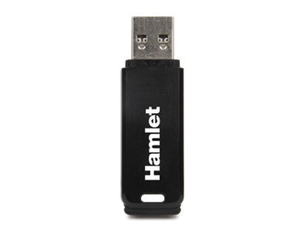 Hamlet Zelig Pen USB 3.0 USB-Stick 8 GB USB Typ-A 3.2 Gen 1 (3.1 Gen 1) Schwarz