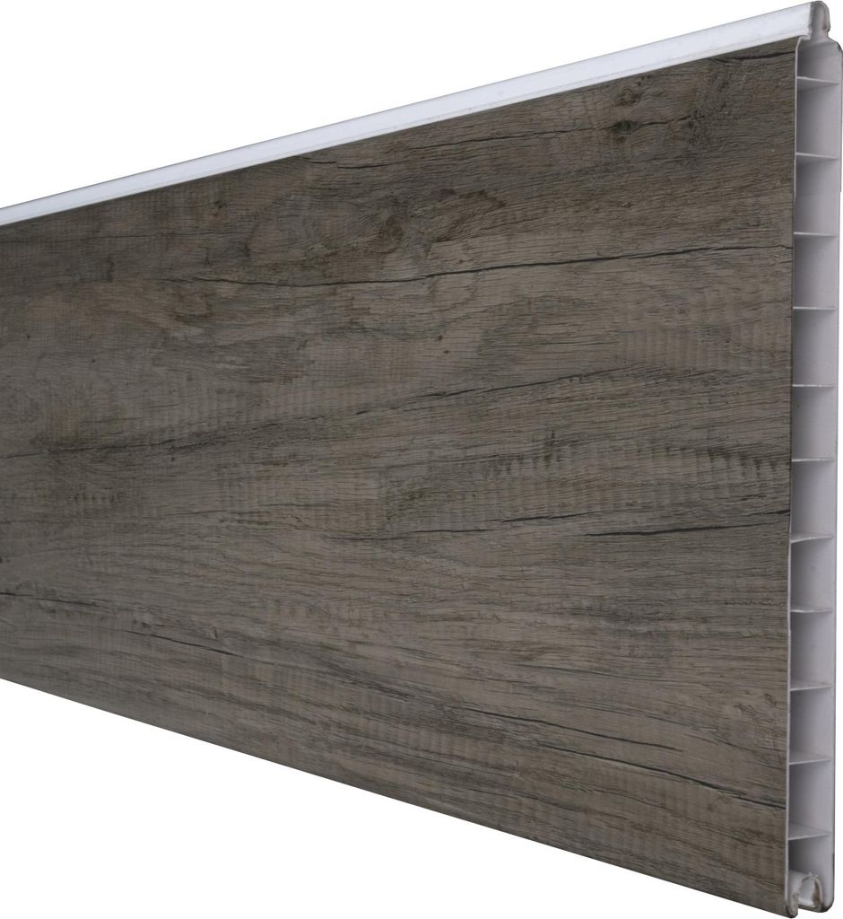 GroJa BasicLine PVC Stecksystem Premium Einzelprofil monument_oak