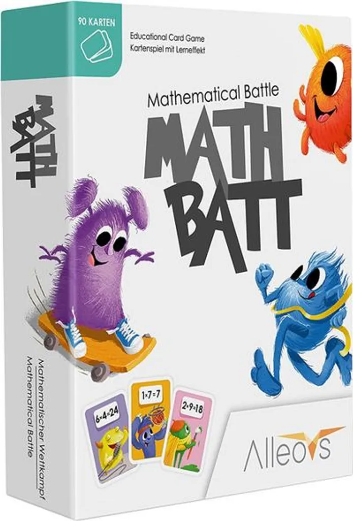 Jeu de cartes éducatif multiplication pour calcul mental enfant