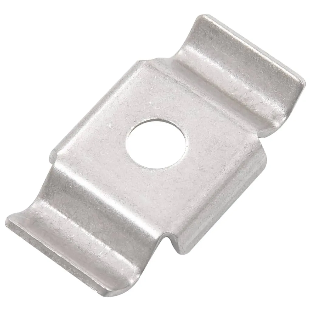 Kit de 50 attaches papillon pour installer une clôture en treillis inox