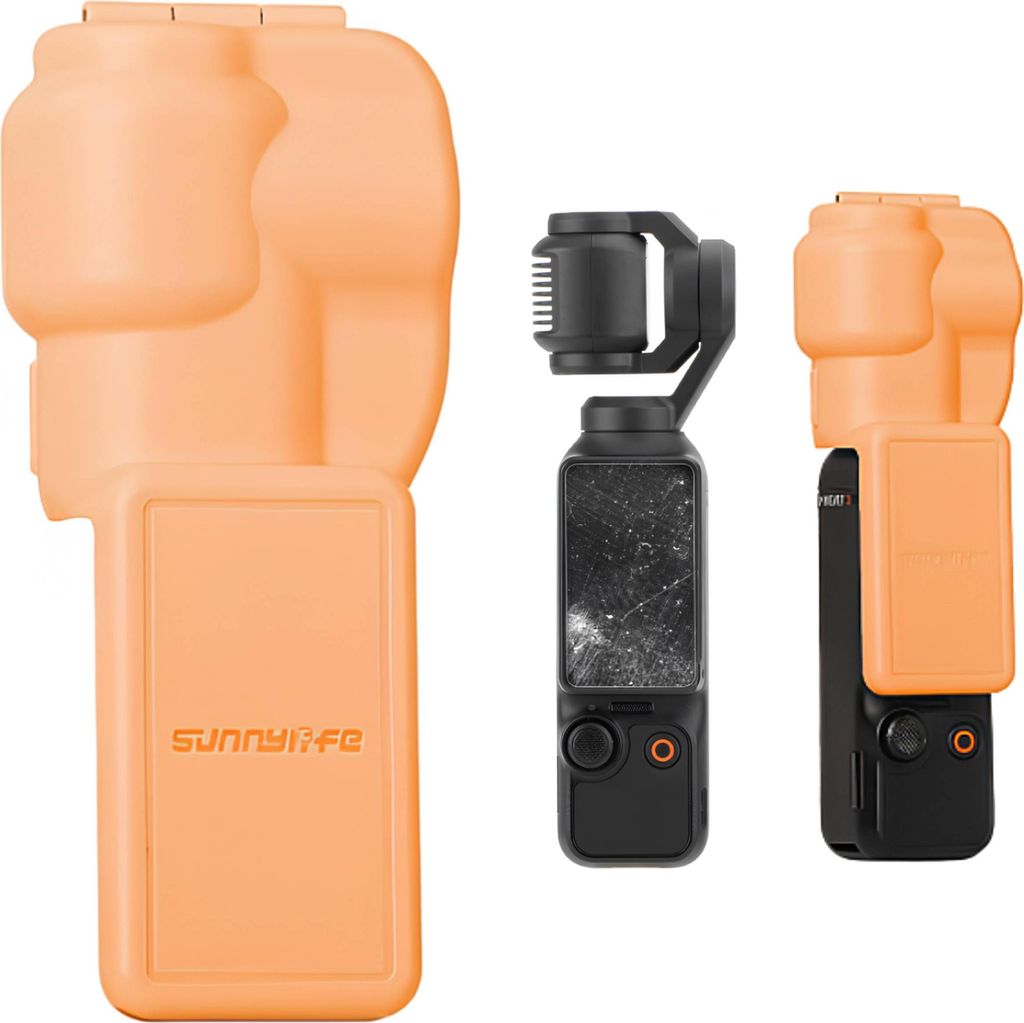 Schutzhülle - Gimbal- und Displayschutzhülle für DJI Osmo Pocket 3 (orange)