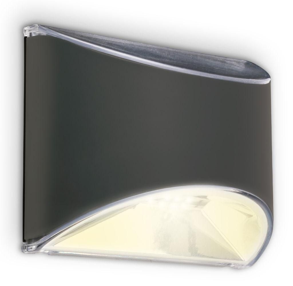 Applique murale solaire LED 100x80x50mm rectangulaire 4xLED Image du produit 