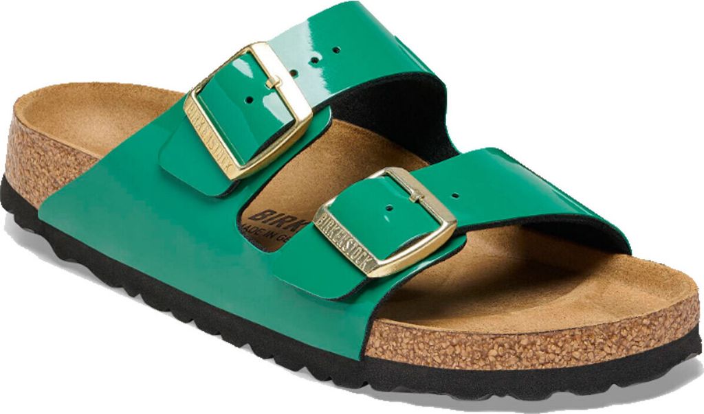 Birkenstock Arizona BS Patent Digital Green Damen Produktbild 