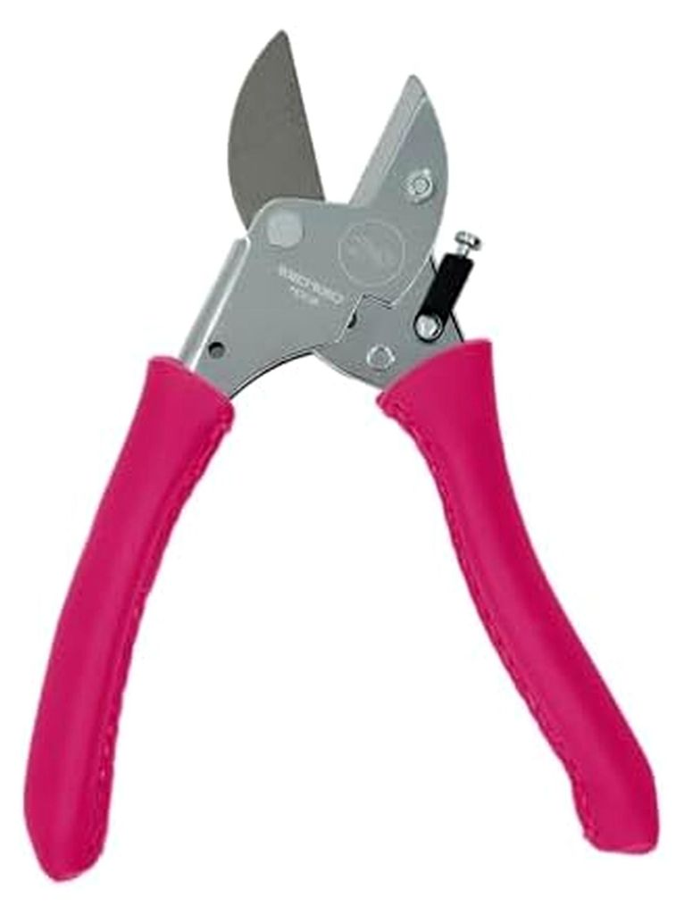 Gartenschere, Pflanzenschere, Blumenschere - Pink Tulip Limited Edition | 100% Germany | Hochwertig, langlebig und ergonomisch mit handgenähten Le...