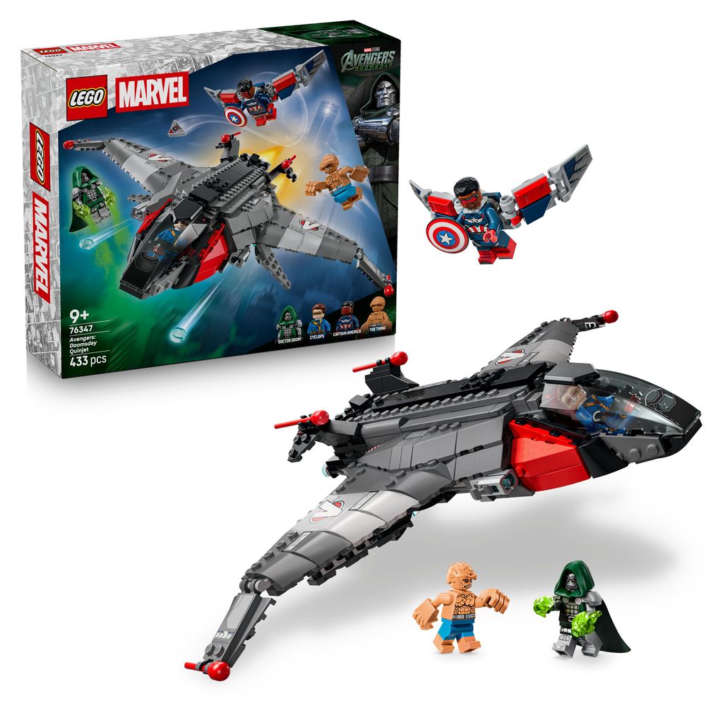LEGO | Marvel Avengers: Doomsday Quinjet Superhelden Produktbild 