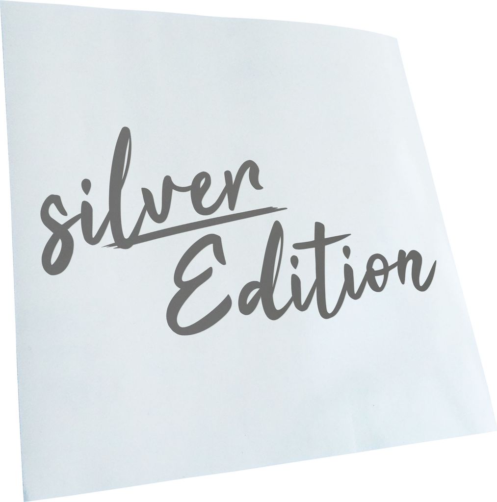 Kiwistar - Autoaufkleber - Silver Edition - Grau - 40x20cm - Aufkleber für Auto, Laptop, Fahrrad, LKW, Motorrad Mehrfarbig JDM Decal Racing