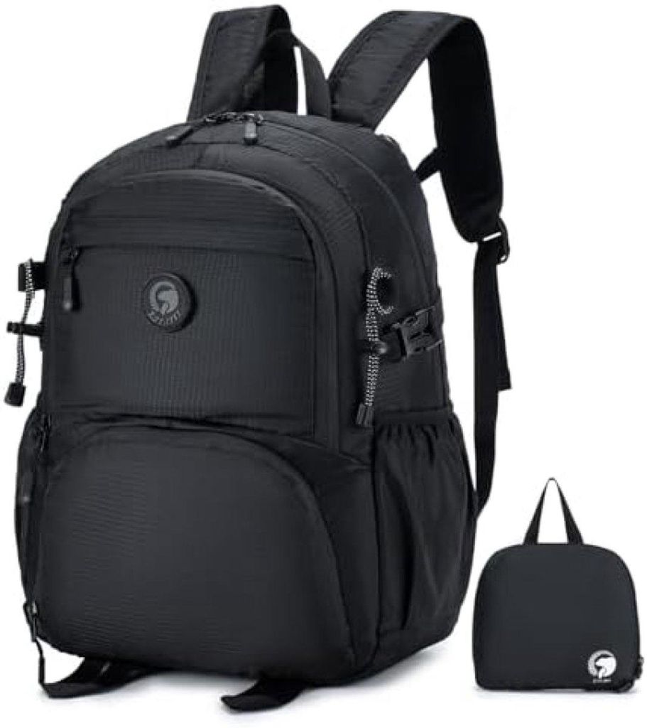 PromoHome® Faltbarer Handgepäck-Rucksack 40x30x20 cm 25L Produktbild 
