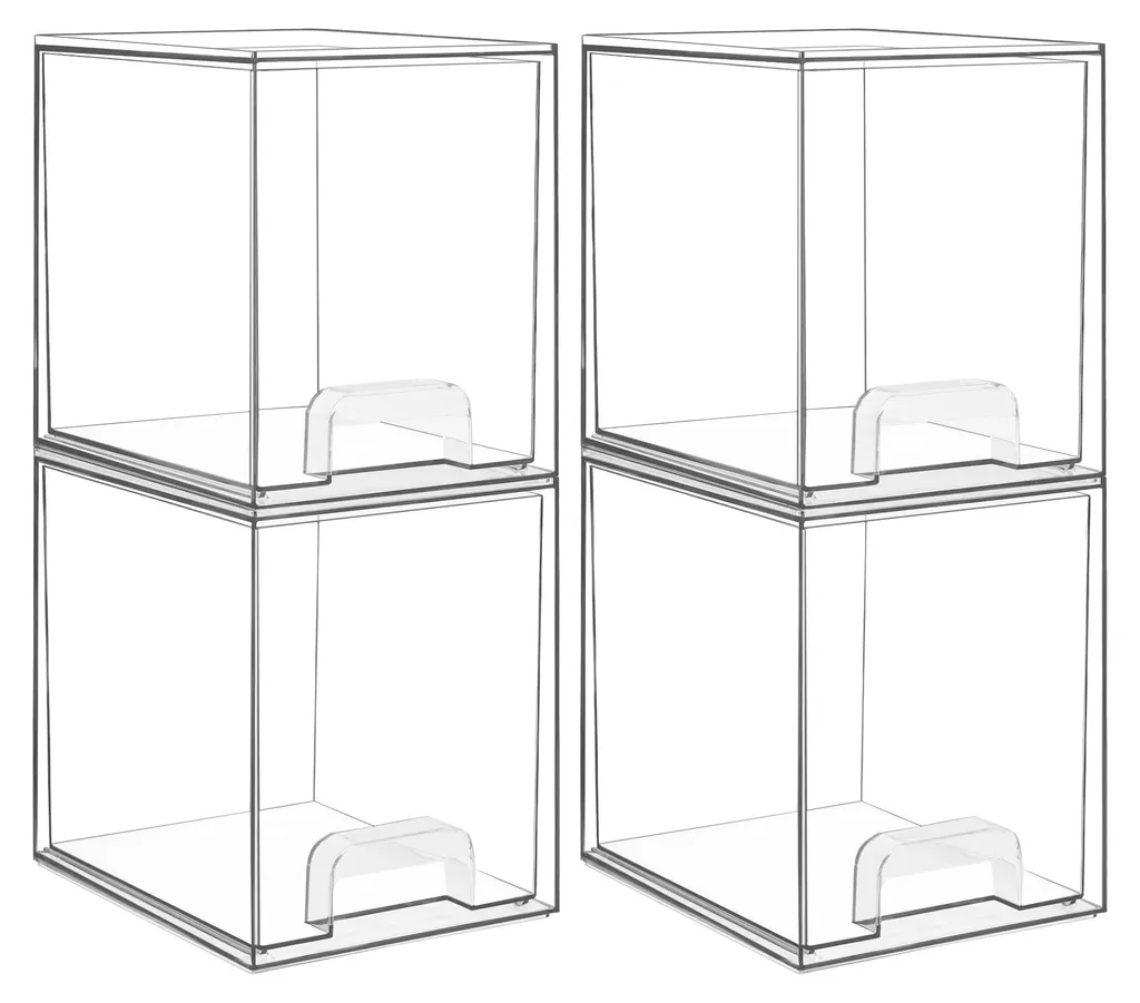 Rangement et Organisation pour Cuisine et Salle de Bains - 4 Tiroirs