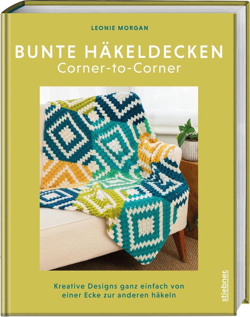 Bunte Häkeldecken Corner-to-Corner