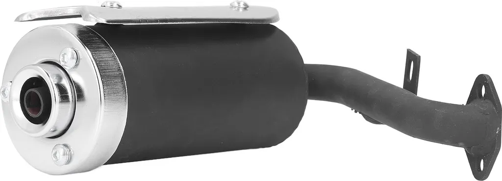 Pot d'Échappement Universel pour Mini Quad et Pocket Bike 49cc Noir