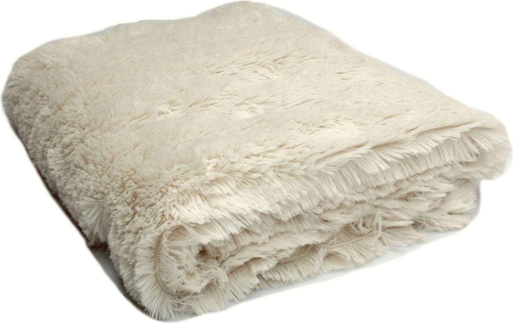 Pletené Minky Hair, Shaggy, Shaggy (18 mm) Cream 50x160 cm Obrázek produktu 
