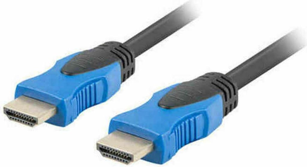 Lanberg CA-HDMI-20CU-0030-BK, 3 m, HDMI Typ A (Standard), HDMI Typ A (Standard), 3D, 18 Gbit/s, Schwarz