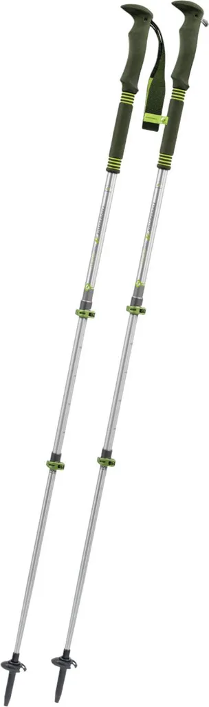 Komperdell Explorer Zero Bâton de Randonnée Vert télescopique 105-140cm