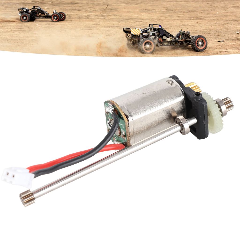 RC Car Motor Montage Set Aluminiumlegierung Fernsteuerung Auto Motor Motor für Wltoys 284010 284131 K969 K989