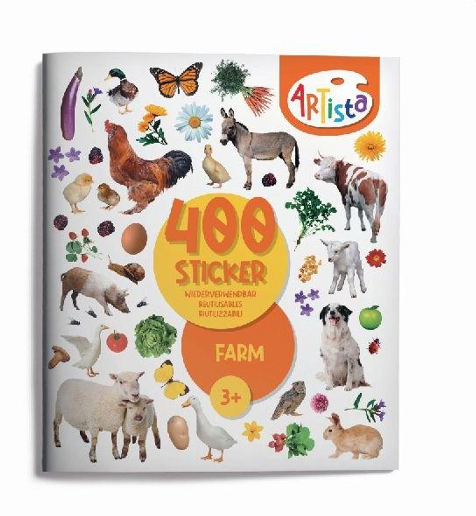 Artista - Stickerbuch Bauernhof Produktbild 