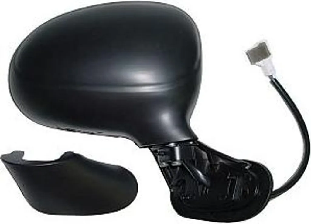 Rétroviseur robuste ABAKUS 0904M03 OE 96314384S finition noir mat