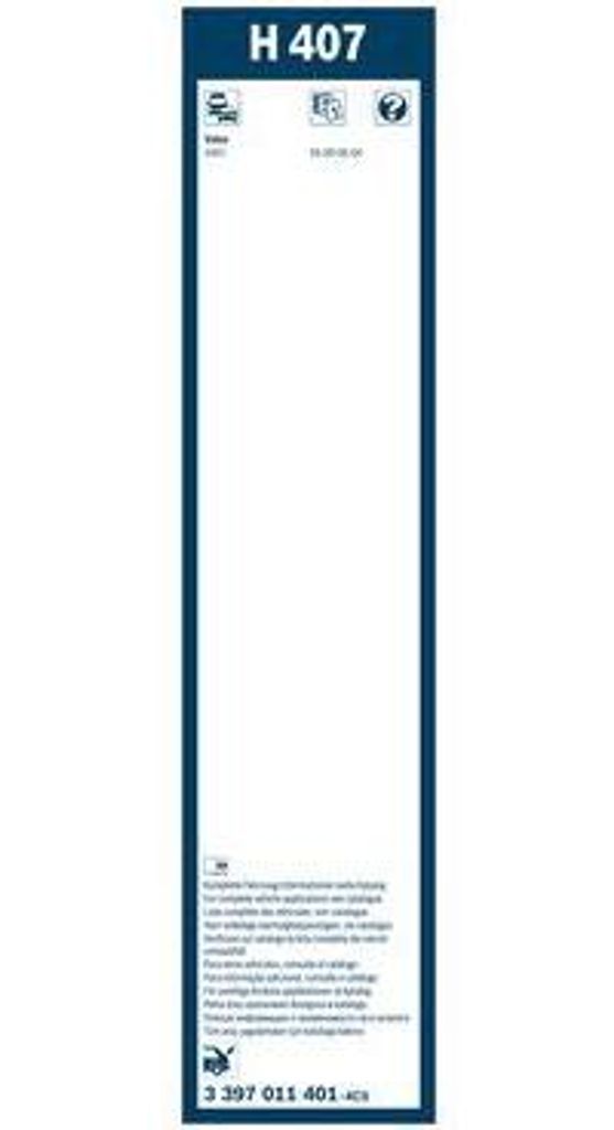 BOSCH 3 397 011 401 Heckscheibenwischerblatt OE kompatibel mit V40