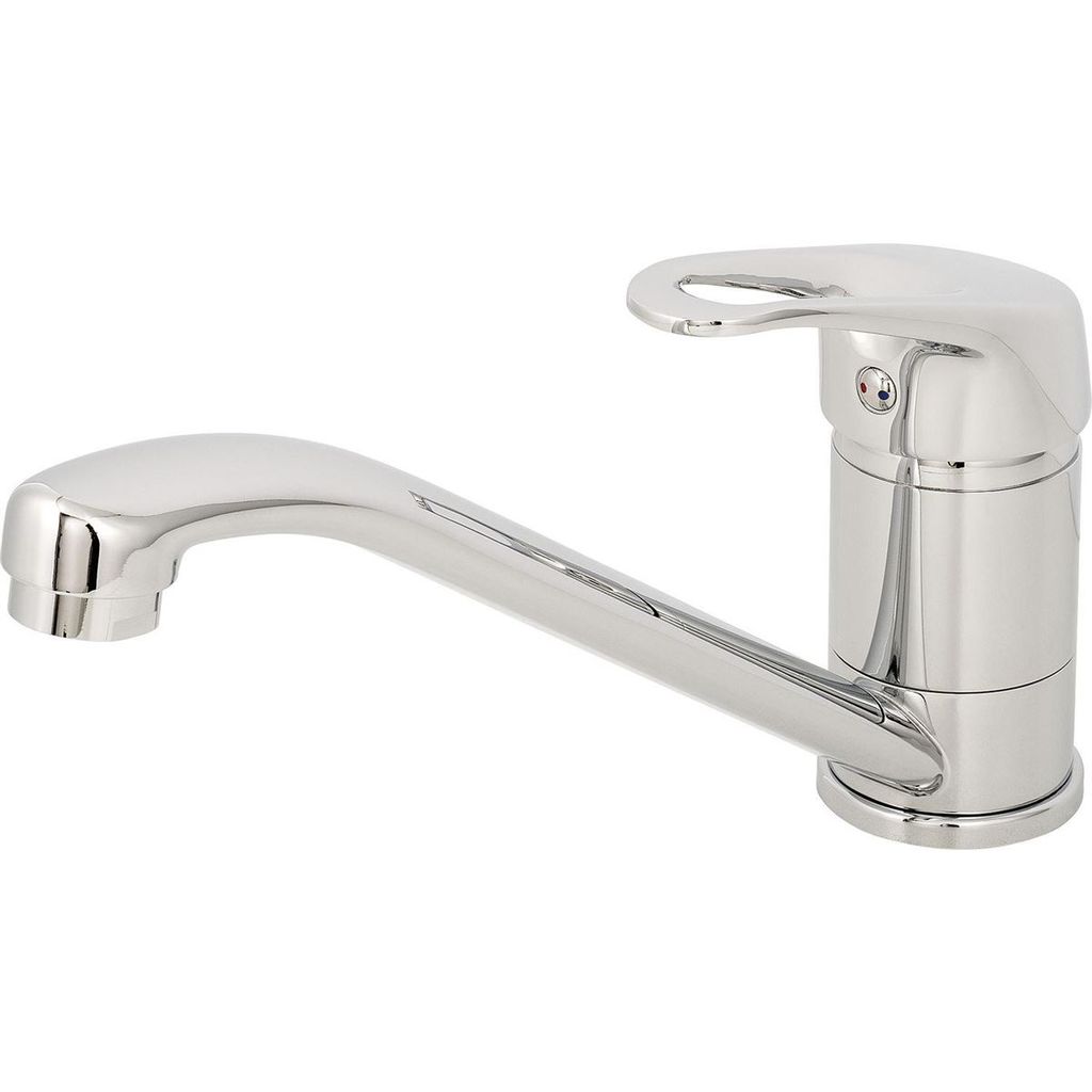 Solido CA110H Küchenarmatur druckfest, schwenkbarer Spülen Wasserhahn chrom