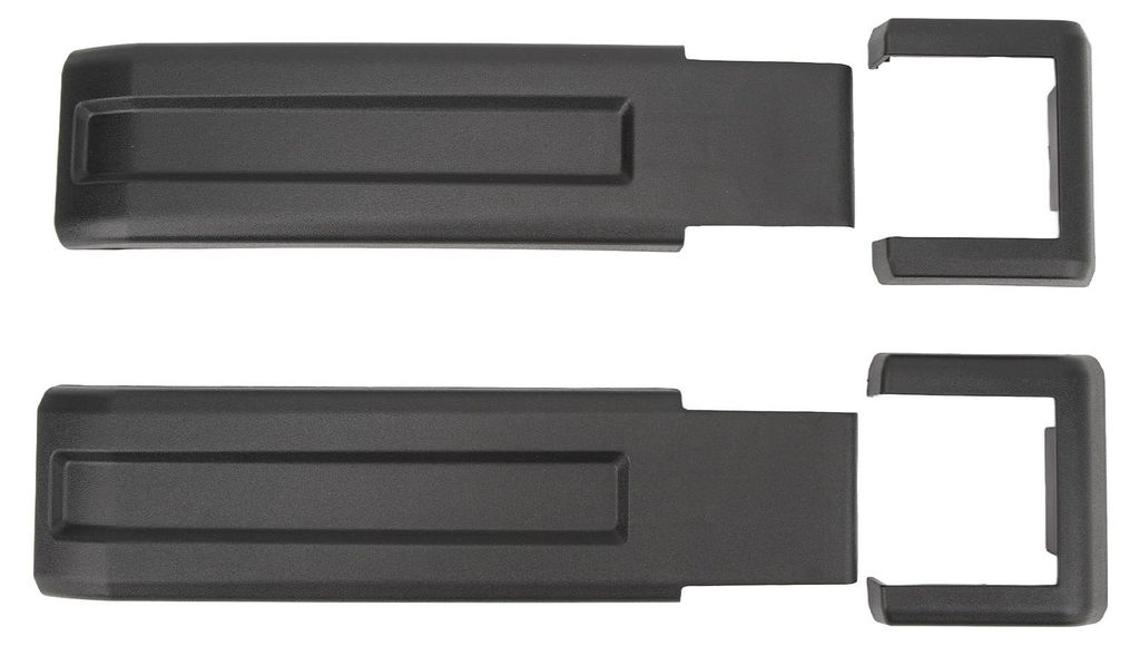 Auto-Heckklappenscharnierabdeckung 55397092AC obere untere Heckklappenverkleidung für Wrangler JK 2007 bis 2018