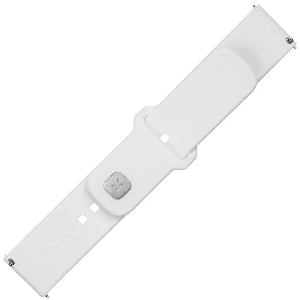 Cinturino Robusto 22mm FIXED Bianco Silicone - Trekking e Sport