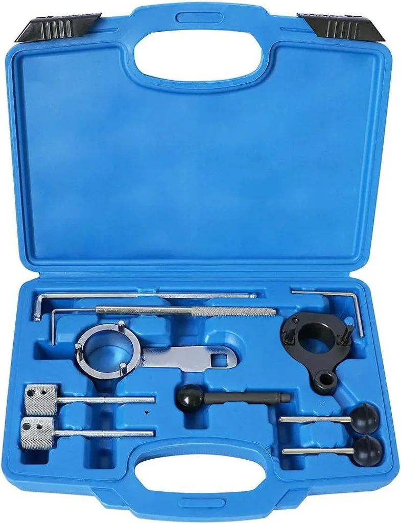 Set d'outils de calage moteur en acier durable avec coffret de transport