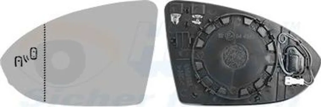 Réparer Rétroviseur VW Golf VII Miroir de Rechange Gauche dès 2012