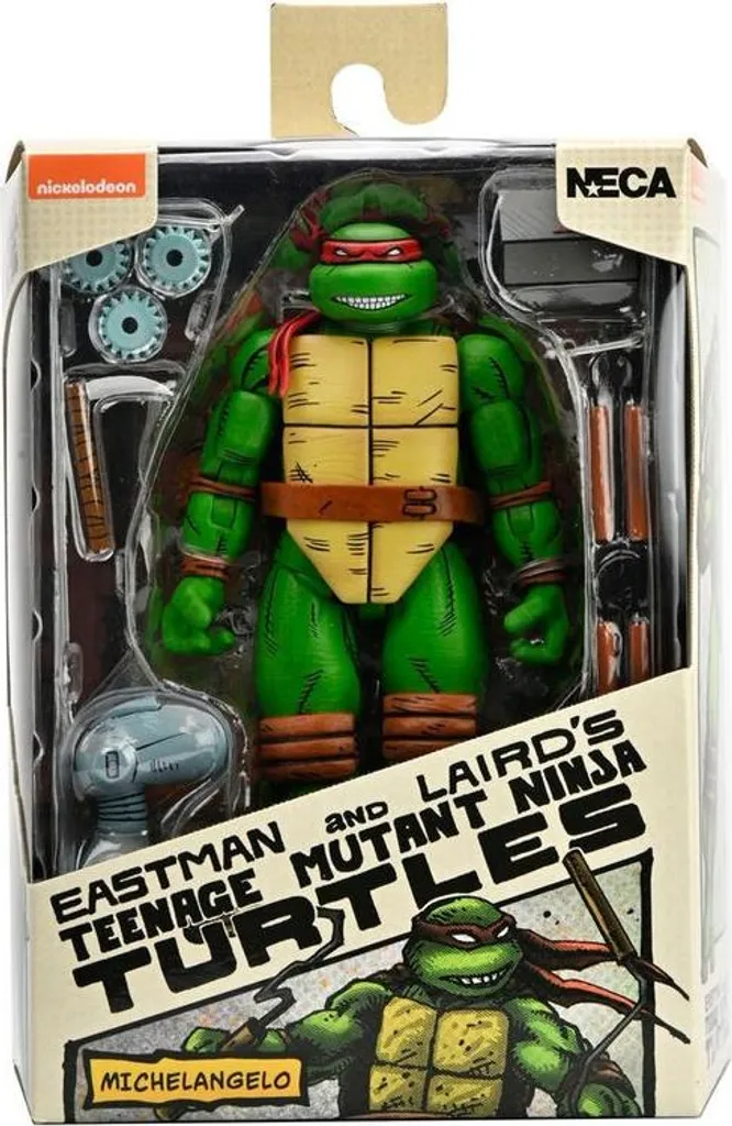 Cadeau Collectionneur : Figurine Michelangelo TMNT Mirage Comics 18 cm - 7