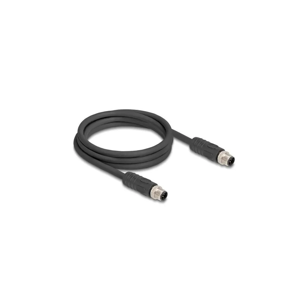Câble de Connexion M12 pour Automate Programmable et Capteur de Flux
