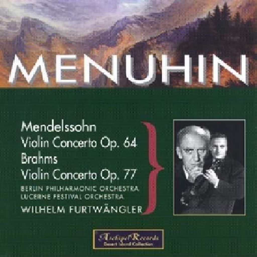 Felix Mendelssohn Bartholdy (1809-1847) - Yehudi Menuhin spielt Violinkonzerte - - (CD / Y)